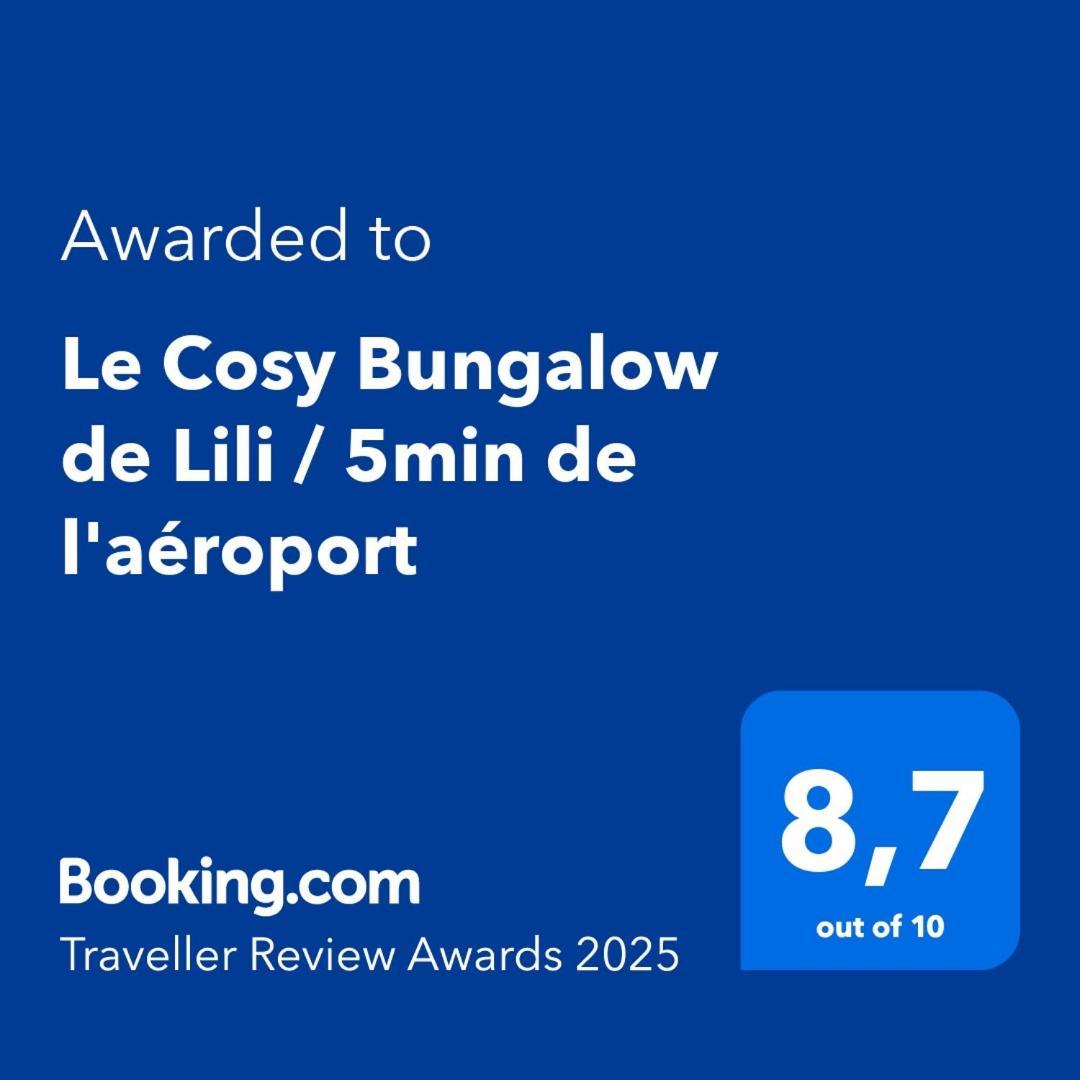 Le Cosy Bungalow De Lili / 5Min De L'Aeroport Les Abymes Luaran gambar